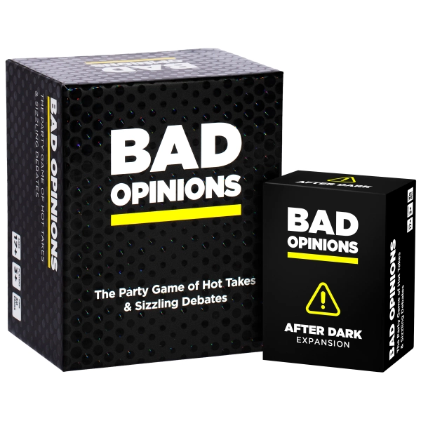 Bad Opinions Party Game + After Dark Expansion Set - The Hilarious Adult Card Game of Hot Takes & Sizzling Debates