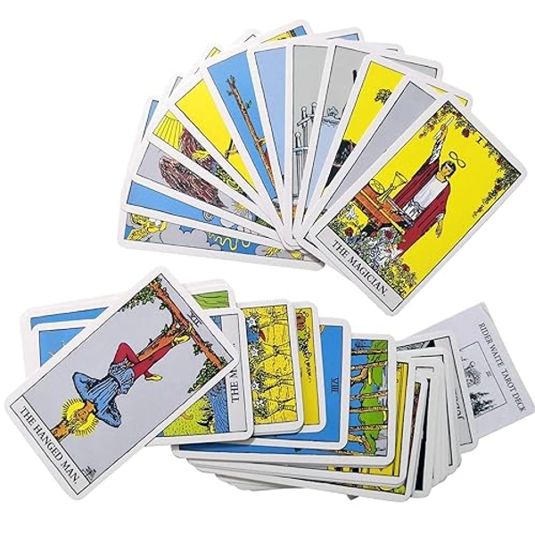 78 Tarot Cards Deck with Guidebook - The Rider Tarot Deck,Full Version Commemorative Edition