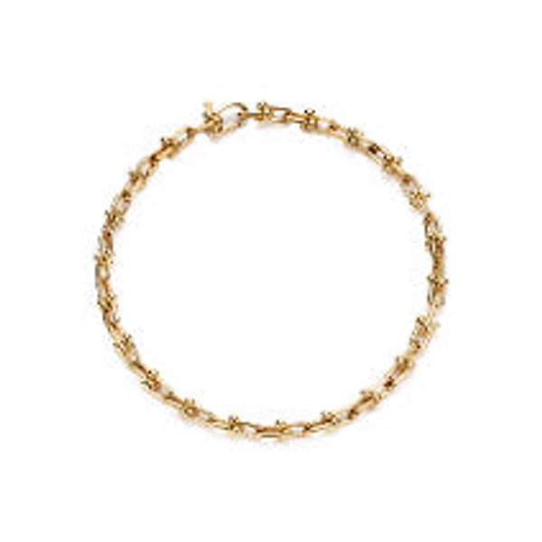 Tiffany HardWear Micro Link Bracelet in Yellow Gold