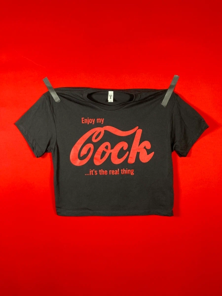 ENJOY MY COCK - CROP