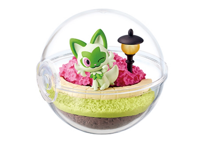 Pokemon rement figure Terrarium Collection EX To the world of Paldea sprigatito