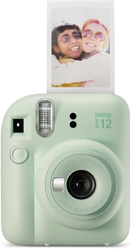 INSTAX mini 12 Sofortbildkamera Mint-Green - Mint-Green - Kamera