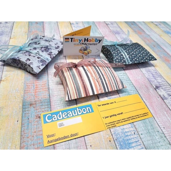 Cadeaubon waarde 50 euro