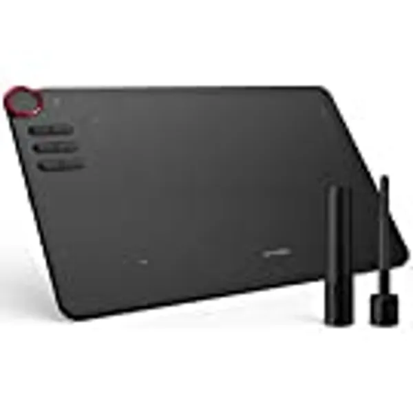 XP-Pen Deco 03 Wireless 2.4G Digital Graphics Drawing Tablet Drawing Pen Tablet with Battery-Free Passive Stylus and 6 Shortcut Keys (8192 Levels Pressure) 10x6 Inch