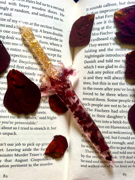 ROSE DAGGER BOOKMARK