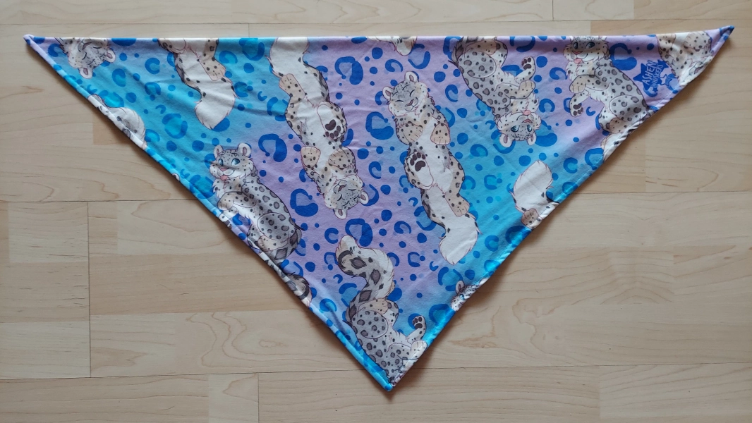 Snow Leopard Bandana