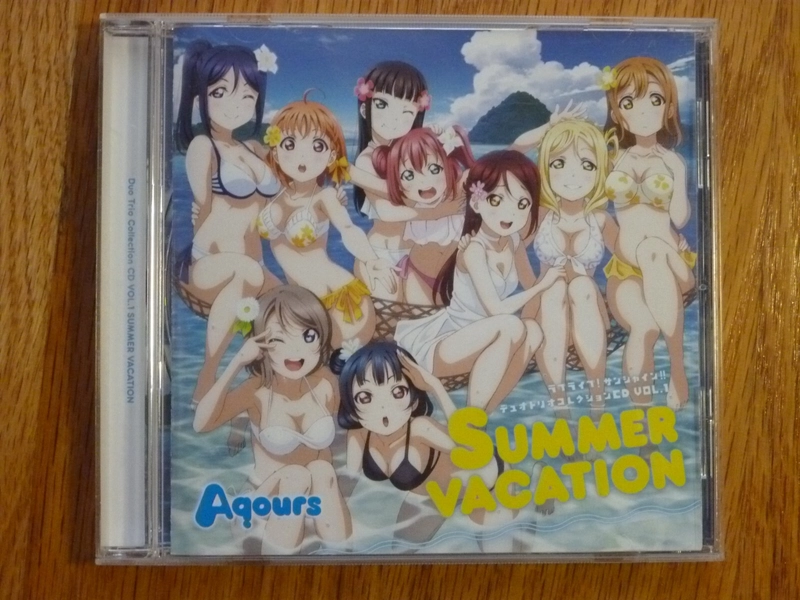 Aqours Duo Trio Collection Vol 1 Summer Vacation Anime Love Live Sunshine 8T OBI
