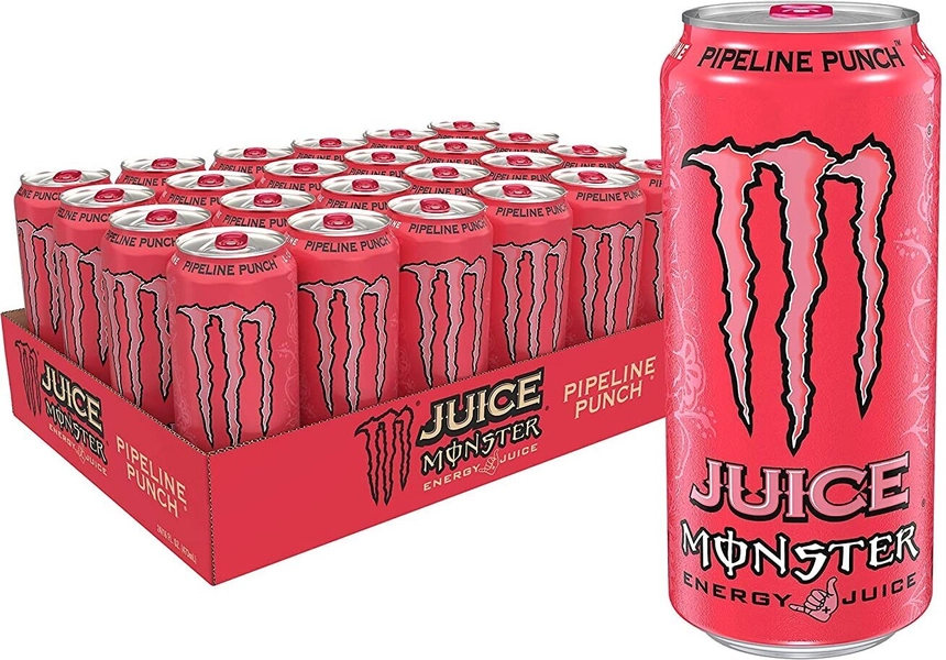 Monster Energy Pipeline Punch -energiajuoma, 500 ml, 24-PACK 39,99