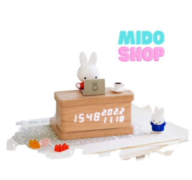 Miffy LED Calendar table clock ,Full-year Calendar table clock / Desk Interior | eBay