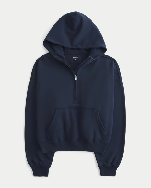 Easy Half-Zip Hoodie