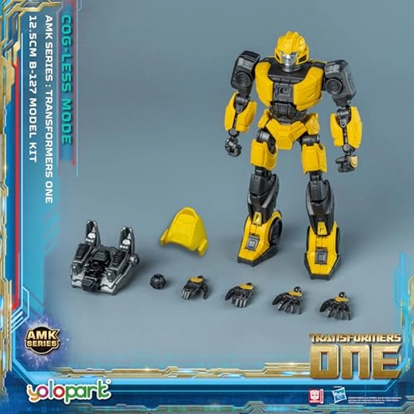 YOLOPARK Bumblebee Transformers Toy (B-127) Cog-Less Mode,4.92 Inch Highly Articulated Transformers One Toys,No Converting Transformers Action Figures for Boys Girls 8 Years Old and Up
