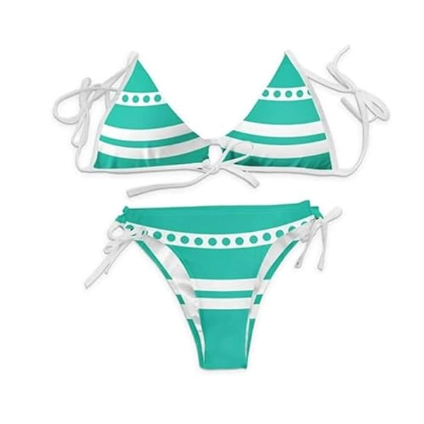 Women's Cosplay Bikini +Tattoo,Anime Cosplay Tattoo Costume Bikini Set