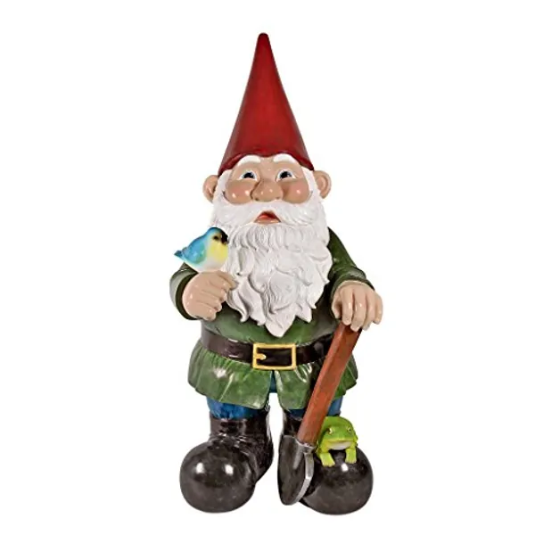 Design Toscano Gottfried the Giant's Bigger Brother Garden Gnome Statue - Colossal