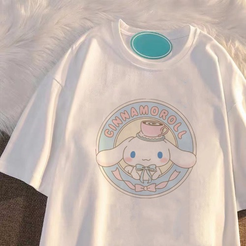 Teacup Cinnamoroll T-shirt | S / White