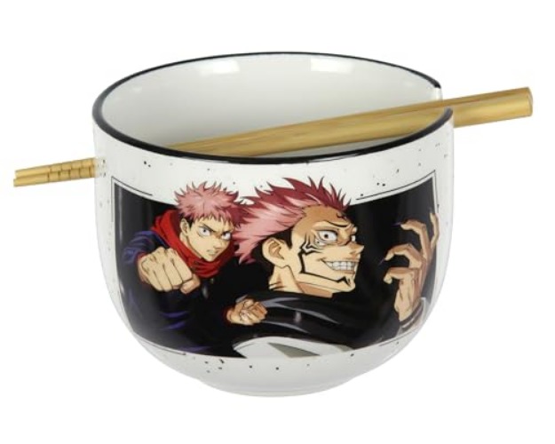JUJUTSU KAISEN - Bol à Ramen avec Baguette 470ml - Sukuna & Yuji