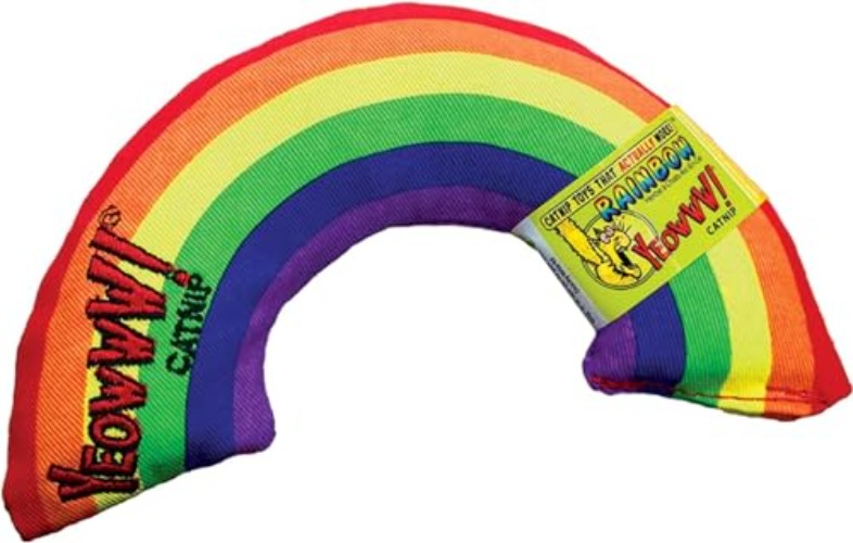 Yeowww! Catnip Toy, Rainbow, Organic, Made in the USA - 1Pack Premium Pack