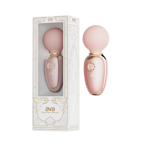 Ava Smart Wand Massager - Sakura Pink
