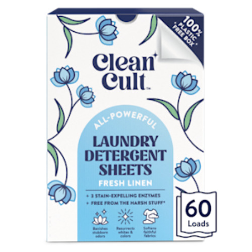 CleanCult Laundry Detergent Sheets