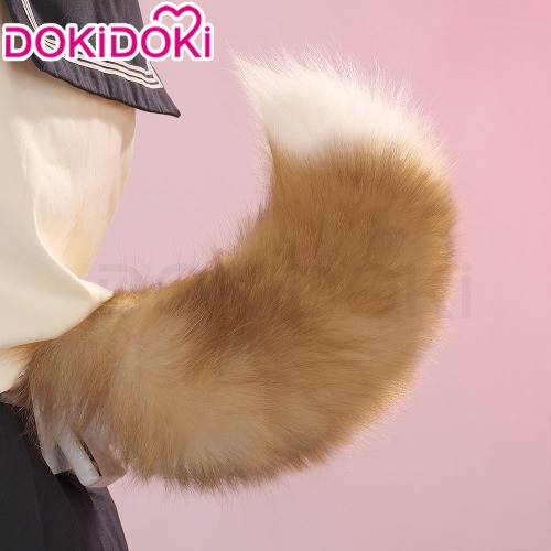 【Ready For Ship】【Electric Ver.】DokiDoki Animal Electric Cute Corgi / Fox Furry Tail 40CM Prop | Corgi Electric Tail-Ready For Ship