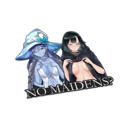 NO MAIDENS? OC Sticker | Default Title