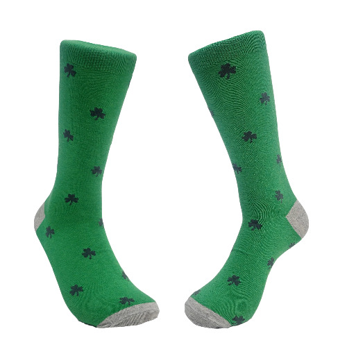 Clover Pattern Socks (Adult Large)