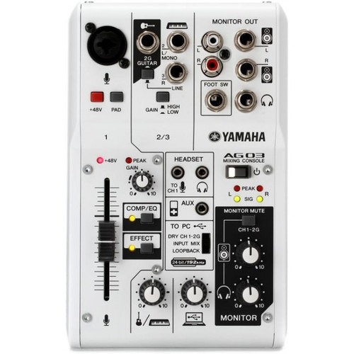 Promo Yamaha AG Series Soundcard Mixer Audio Interface AG03 AG06 - AG06 6 channel di Harmoni Musik - Yamaha ID Official | Tokopedia