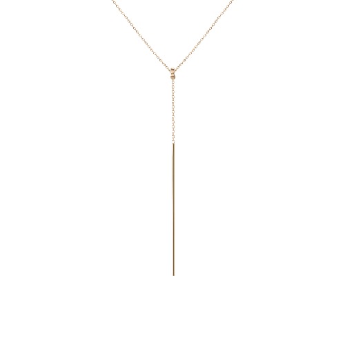Lariat Necklace | 18k / Yellow