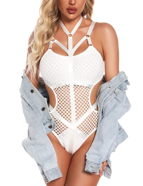 Mesh Bodysuit One Piece