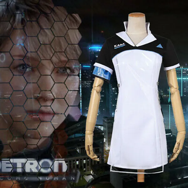 Fashion new Detroit: Become Human KARA Code AX400 Dress Pants Cosplay Costume   | eBay