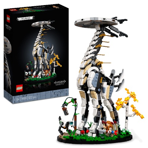 LEGO 76989 Horizon Forbidden West: Tallneck Building Set for Adults with Aloy Minifigure & Watcher Figure, Collectible Gift Idea for Men, Women, Him, Her