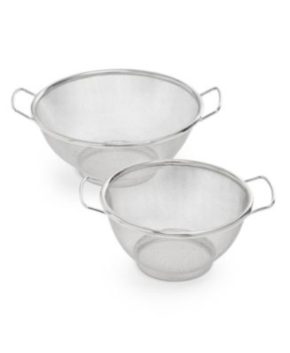 The Cellar Core 2-Pc. Stainless Steel Mesh Colander Set, Created for 