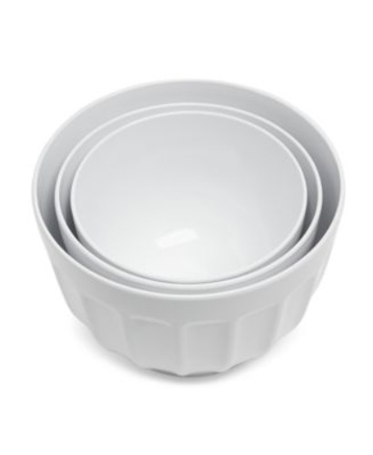 Core 3-Pc. Fluted Melamine Bowl Set, Created for Macy's 