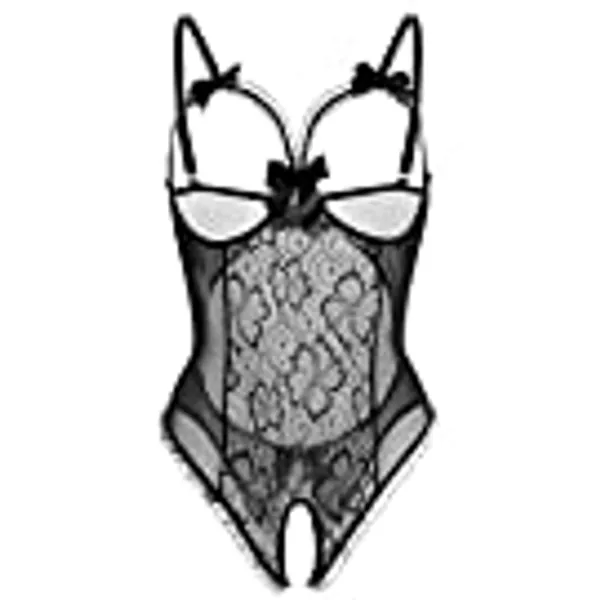 Lingerie for Women One-Piece Teddy Lingerie Sexy Bodysuit Lace Nightie