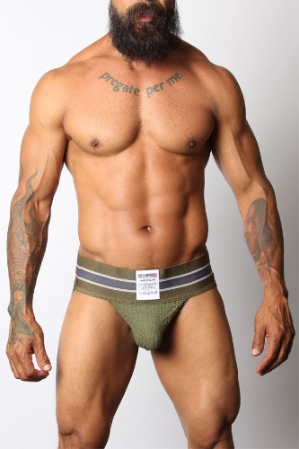 Tight End 3" Jockstrap | X-Large / Army