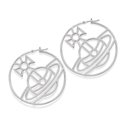 Vivienne Westwood Alina Hoop Earrings