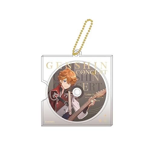 GENSHIN IMPACT Melodies of an Endless Journey Series - Character CD Acrylic Keychain - Tartaglia