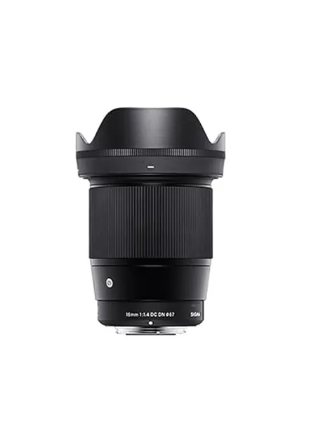 Sigma 16mm f/1.4 DC DN Contemporary Lens for Sony E (402965) Black - SONY E