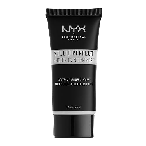 NYX PROFESSIONAL MAKEUP Studio Perfect Primer, Vegan Face Primer - Clear - Clear - 1.01 Fl Oz (Pack of 1)