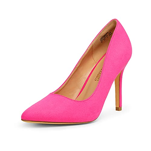 Pink Closed Toed Heels