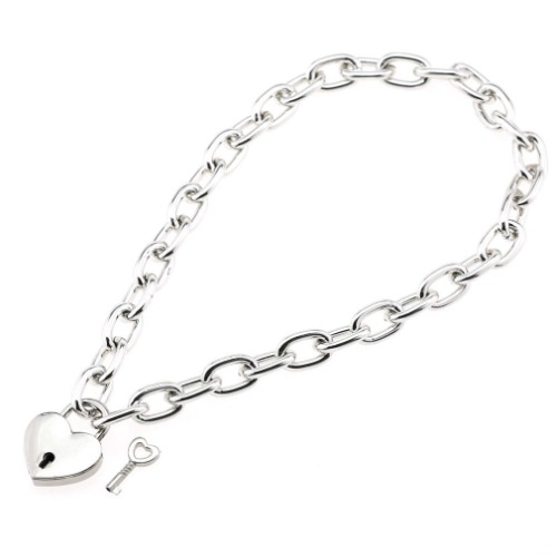  Anime Nana Pendant Sid Vicious 'R' padlock & chain