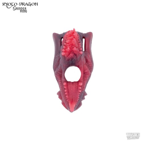 Ryoto the Dragon Cock Ring Grinder - Soft 00-30 / With Strap (40in)