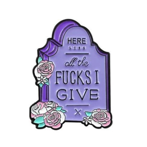 No F*cks Pin | Tombstone