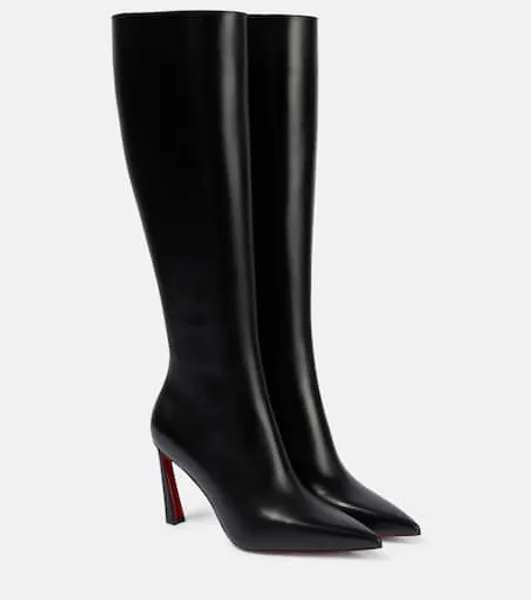 Christian Louboutin leather knee-high boots