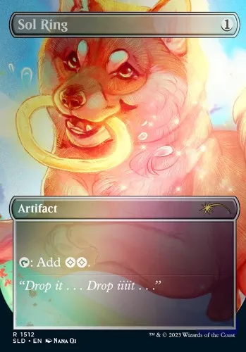 Magic the Gathering - Secret Lair Sol Ring single card foiled