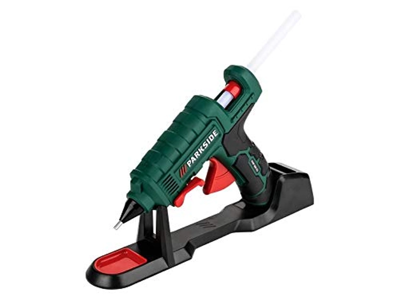 Parkside Hetlijmpistool PHP 500 W 500 E3 draadloos incl. laadstation met geïntegreerde lekbak