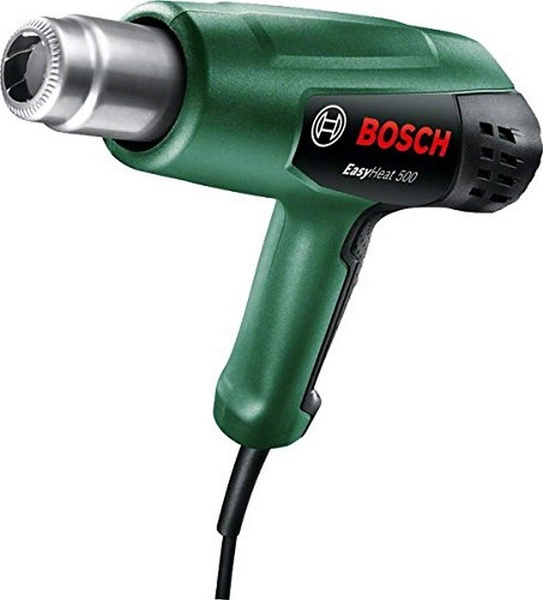 Bosch Home and Garden Heteluchtpistool EasyHeat 500 (1600 W, In Kartonnen Doos), Groen