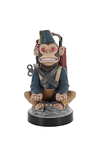 Exquisite Gaming: Call of Duty: Monkeybomb - Original Mobile Phone & Gaming Controller Holder, Device Stand, Cable Guys, Licensed Figure