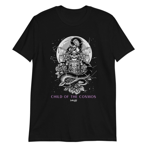 'Child of the Cosmos' Short-Sleeve Unisex T-Shirt - S