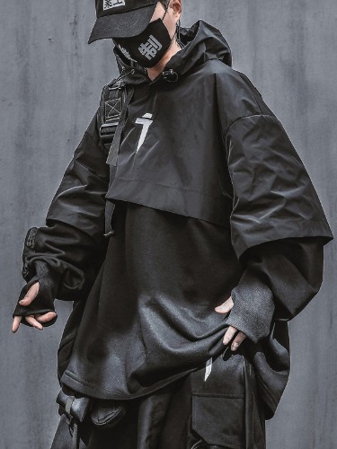 NEV Cyberpunk Combat Functional Hoodies