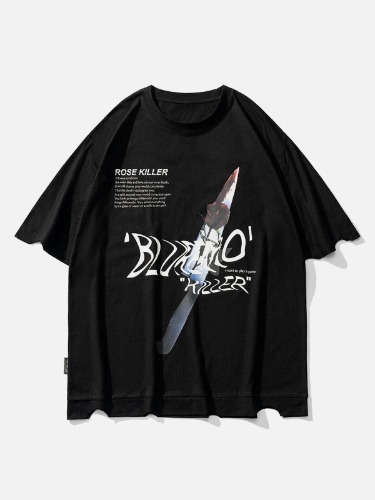 NEV Rose Killer Graphic Tee | Black / XL